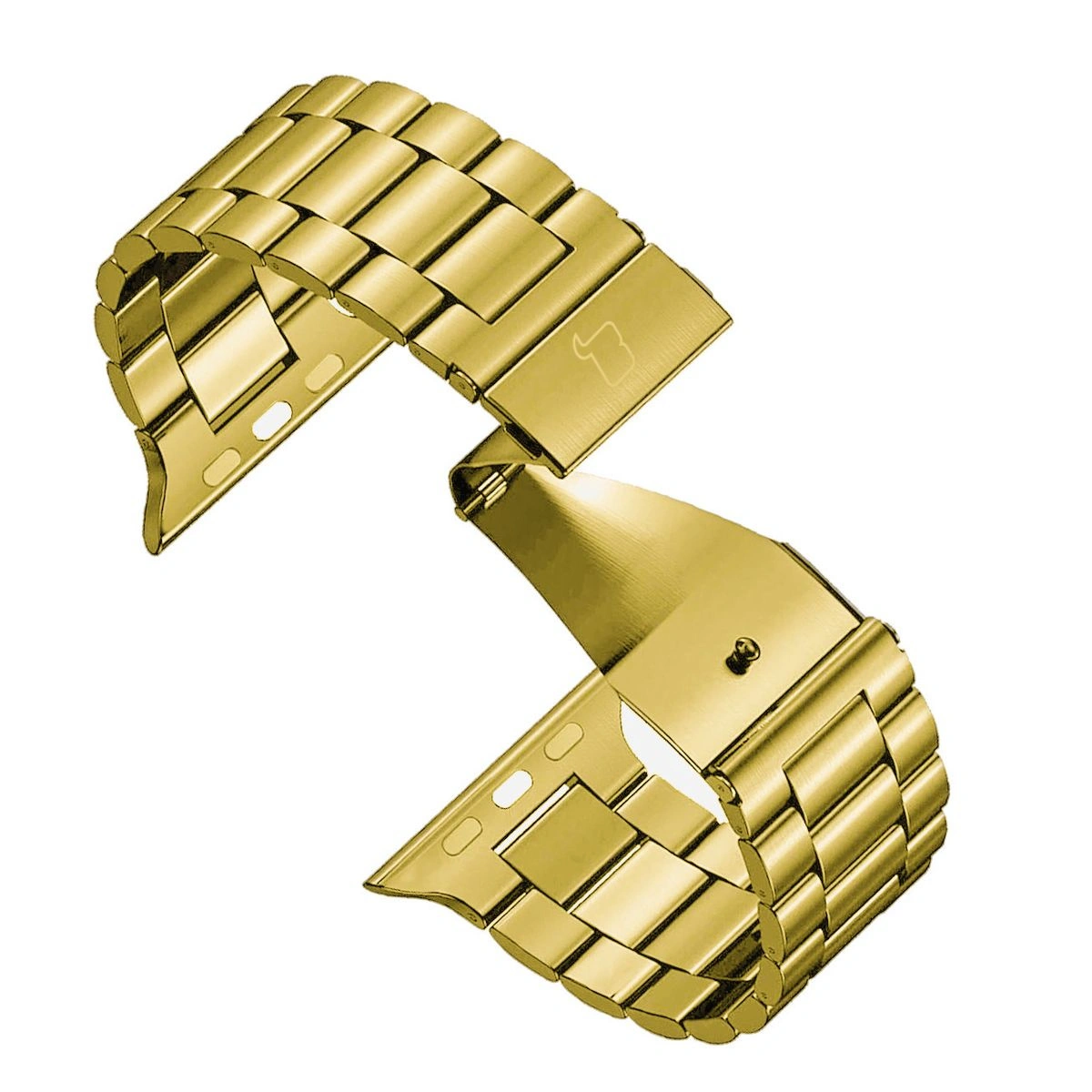 Bizon Strap Watch Aura Apple Watch 42/44/45/46/49 mm gold