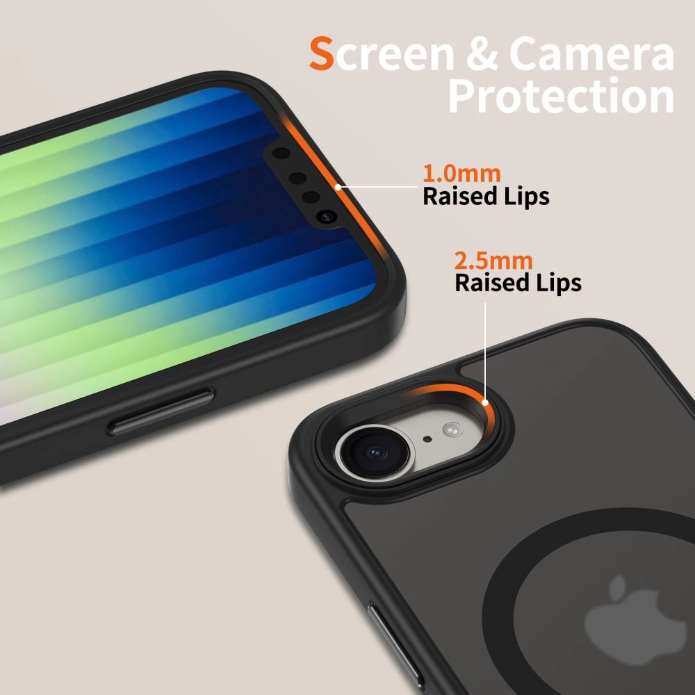 Kryt Tech-Protect Magmat MagSafe Apple iPhone 17e / 16e Matte Black