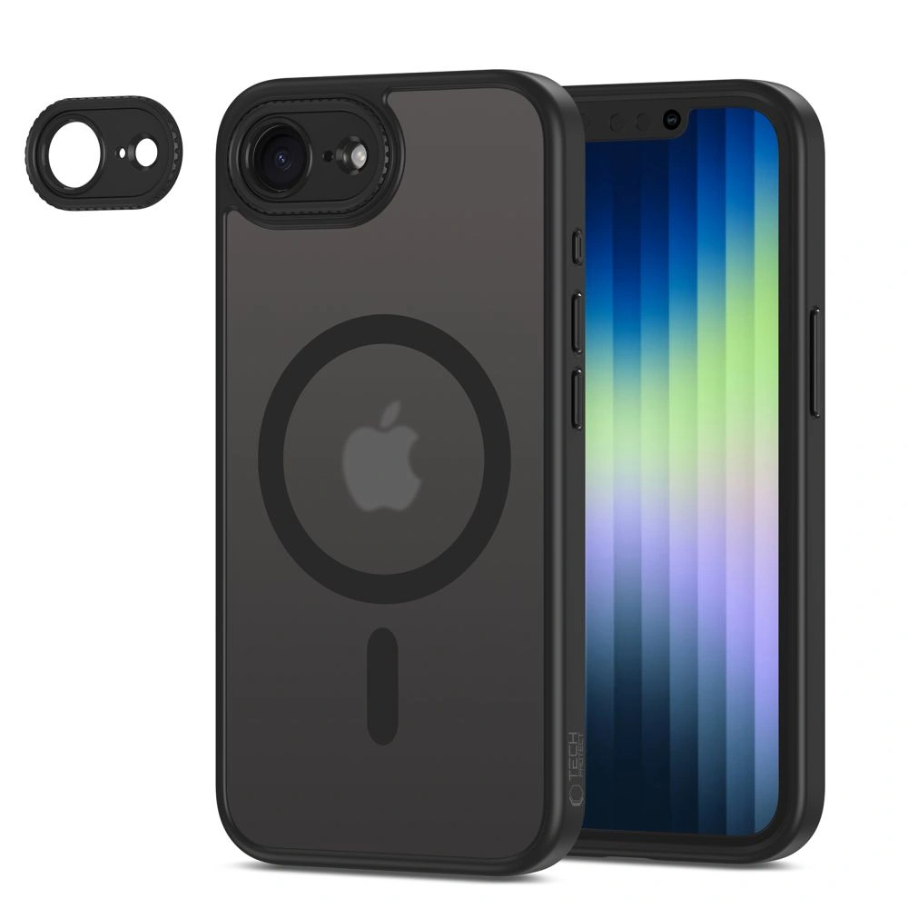 Kryt Tech-Protect Magcam MagSafe Apple iPhone 17e / 16e Matte Black