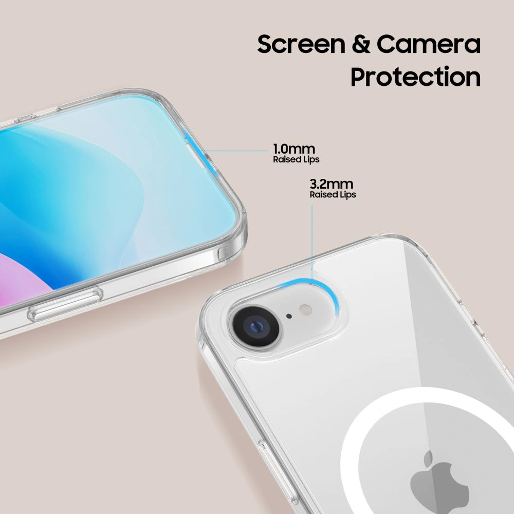Kryt Tech-Protect Flexair Hybrid MagSafe Apple iPhone 17e / 16e Clear