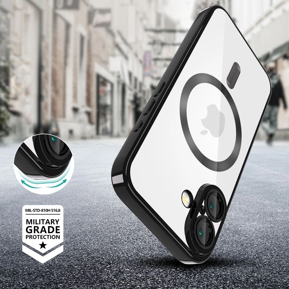 Kryt Tech-Protect MagFlex MagSafe Apple iPhone 17e / 16e Shiny Black