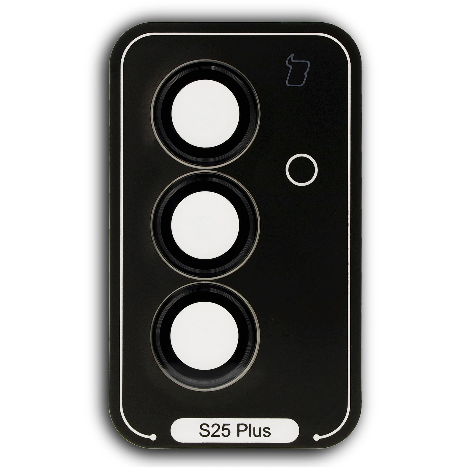 Ochranné sklo Bizon Glass Snap Lens do Samsung Galaxy S25+ Plus black