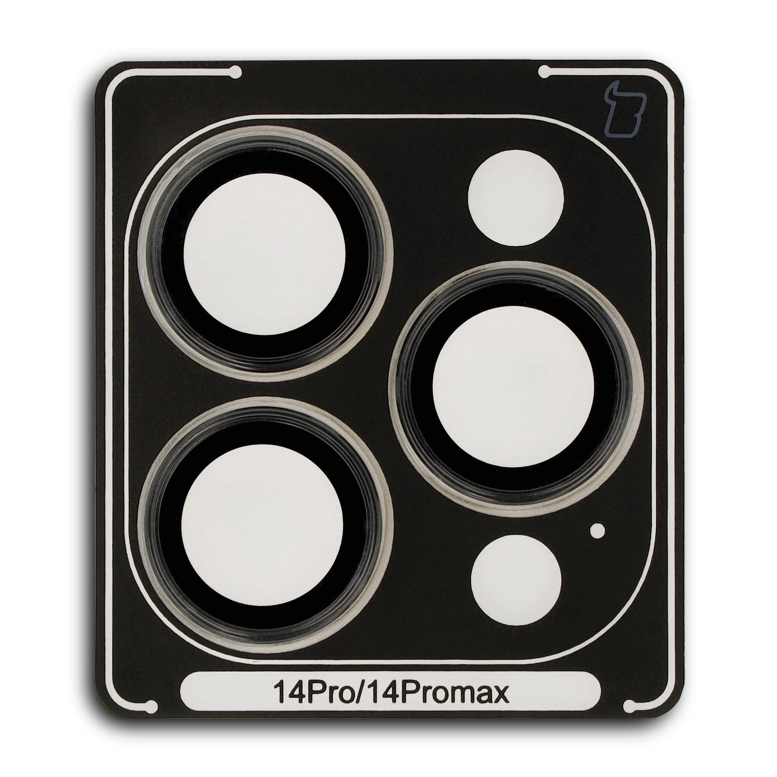Ochranné sklo Bizon Glass Snap Lens do Apple iPhone 14 Pro / 14 Pro Max black