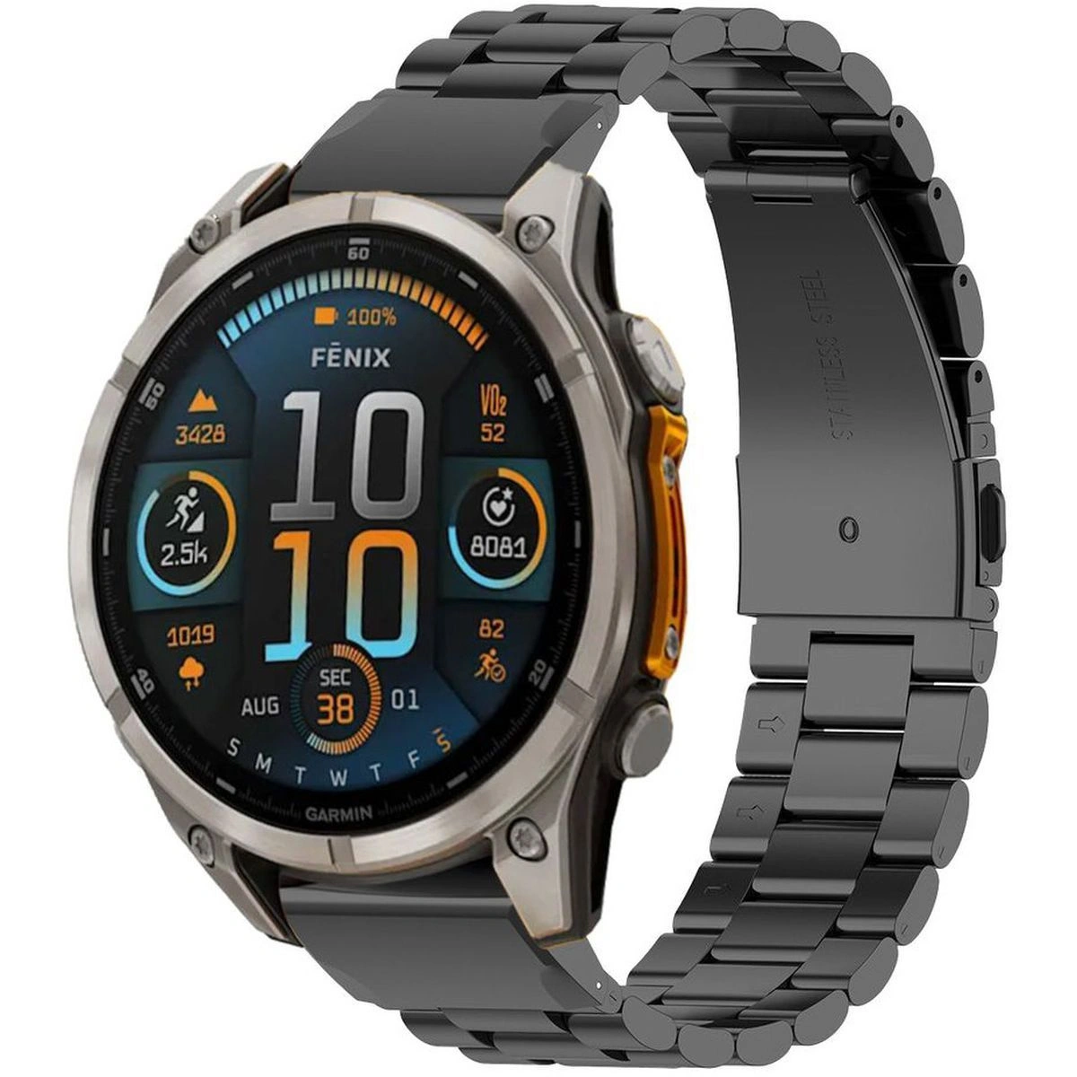 Kryt Bizon Strap Watch Aura Smartwatch 22mm black