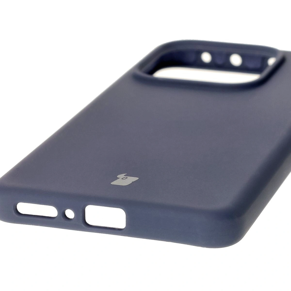Kryt Bizon Soft Case Xiaomi Redmi Note 14 5G dark blue