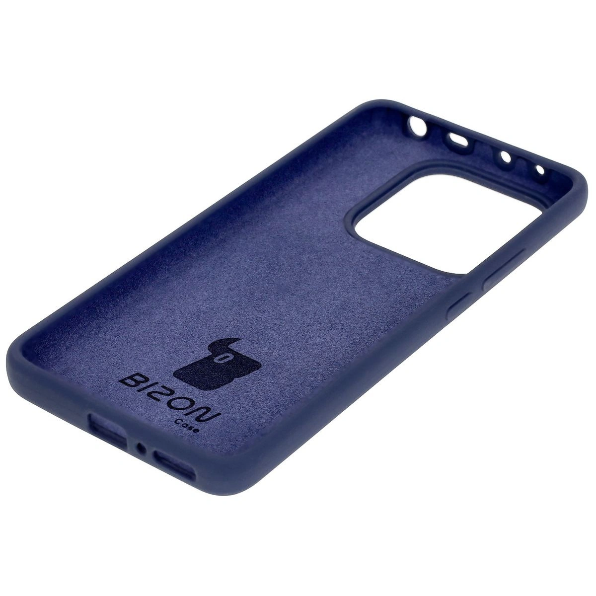 Kryt Bizon Soft Case Xiaomi Redmi Note 14 5G dark blue