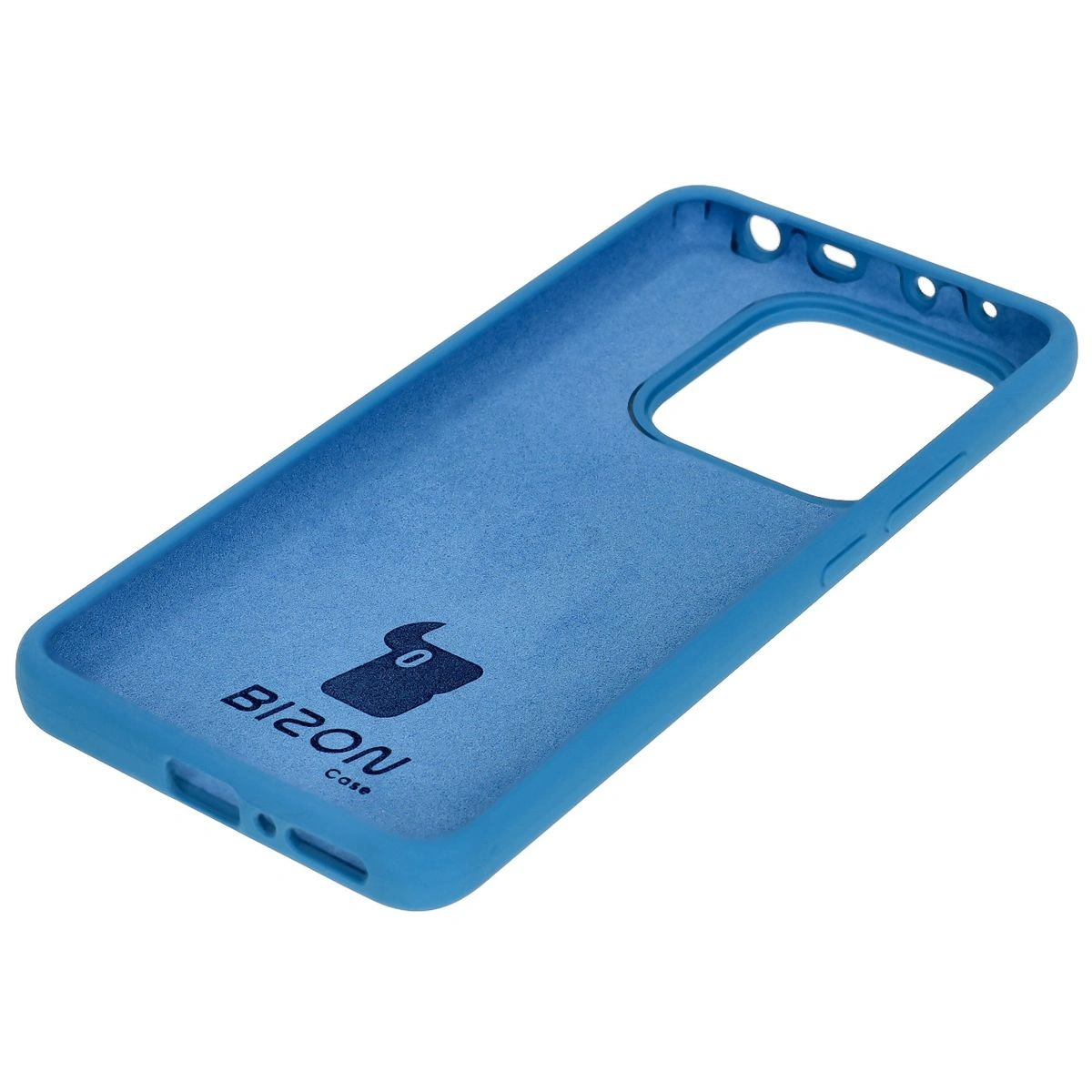 Kryt Bizon Soft Case Xiaomi Redmi Note 14 5G blue
