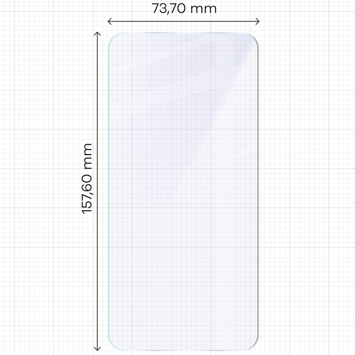 Ochranné sklo Bizon Glass Mule Flexible hybrid glass Samsung Galaxy M35 5G / A35 5G / A55 5G