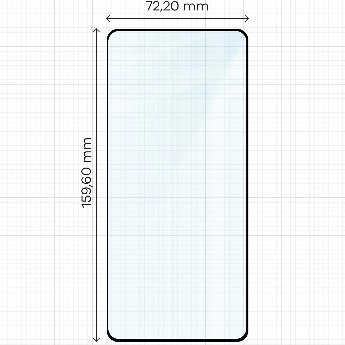 Kryt Tempered glass Bizon Glass Edge 2 for Asus Zenfone 12 Ultra black frame