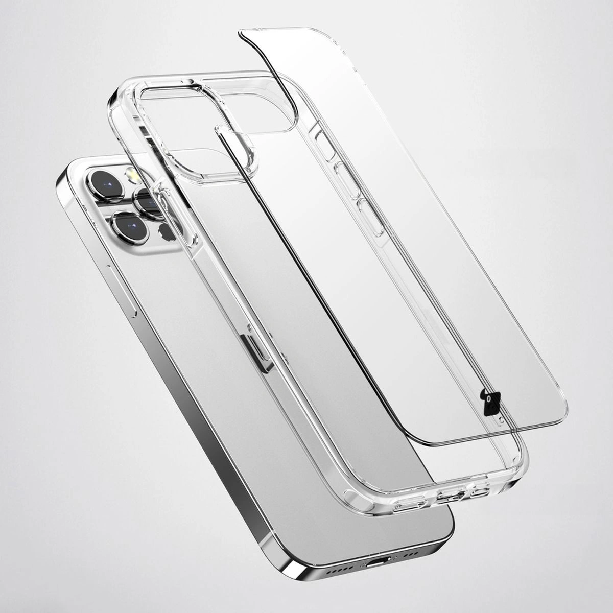 Kryt Bizon Case Halo for Apple iPhone 12 / 12 Pro transparent