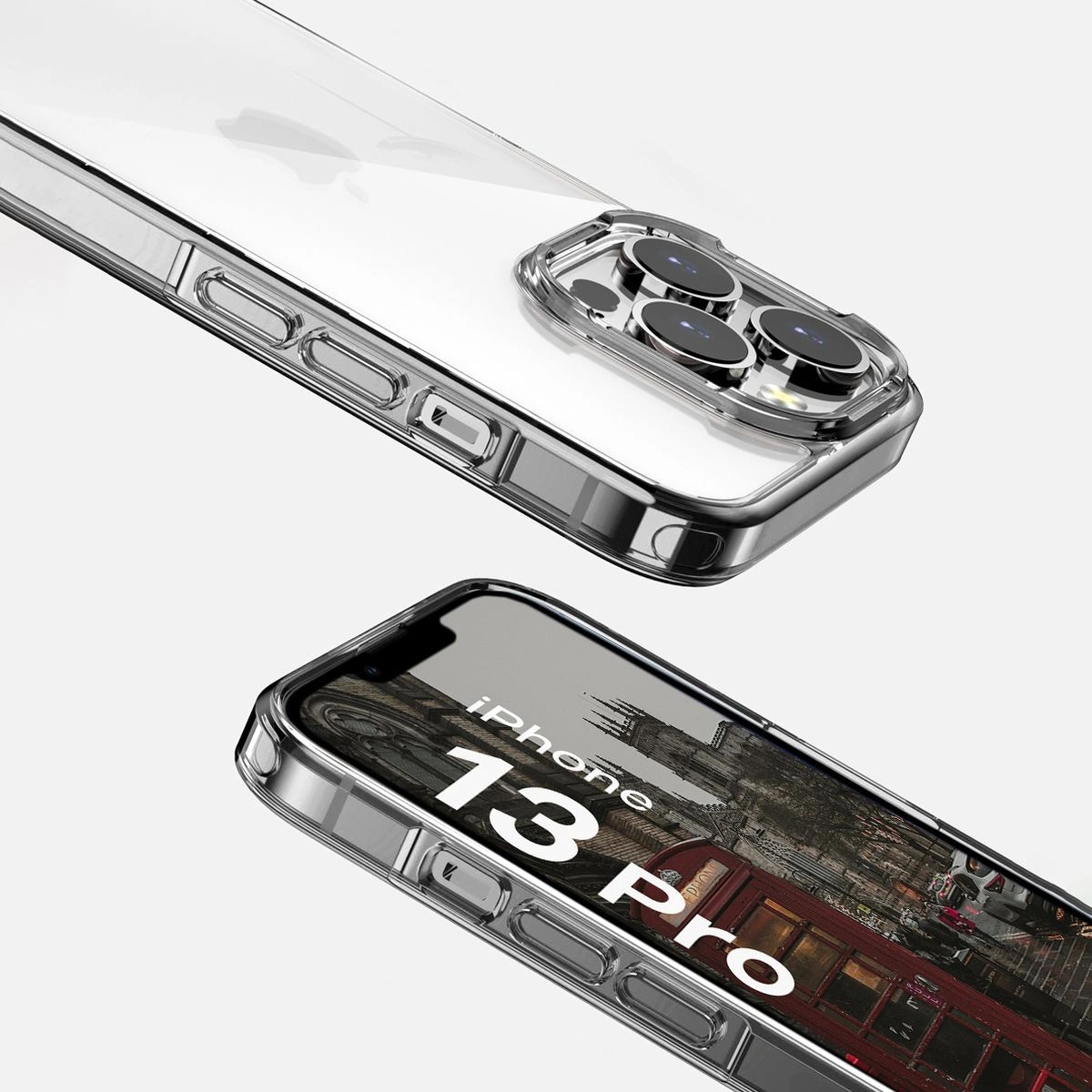 Kryt Bizon Case Halo for Apple iPhone 13 Pro transparent