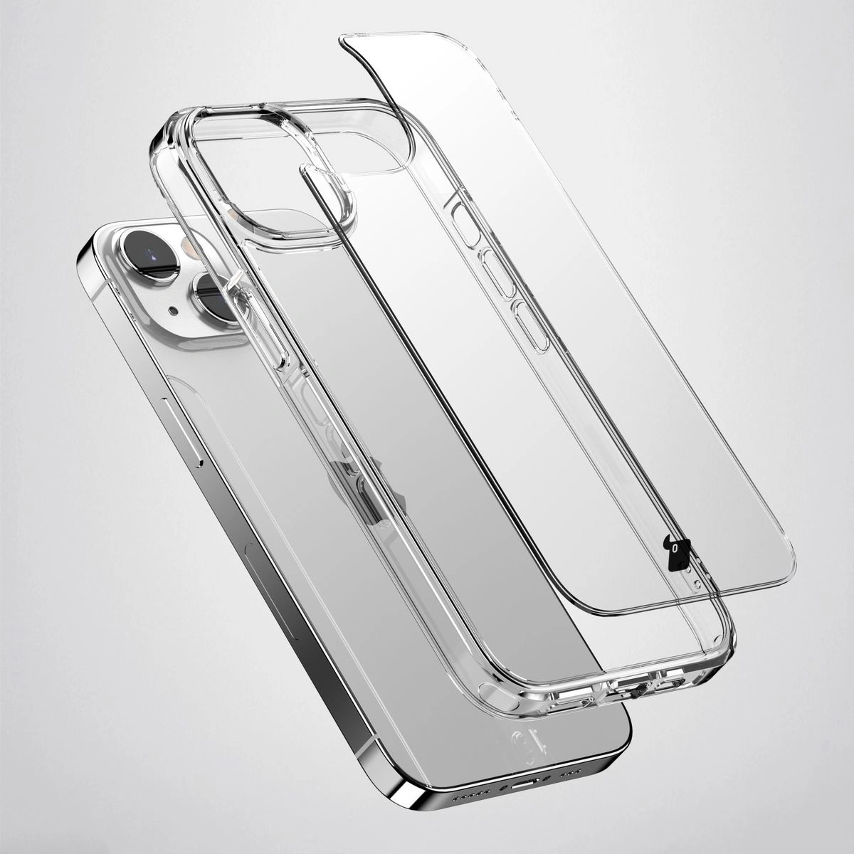 Kryt Bizon Case Halo for Apple iPhone 14 / 13 transparent