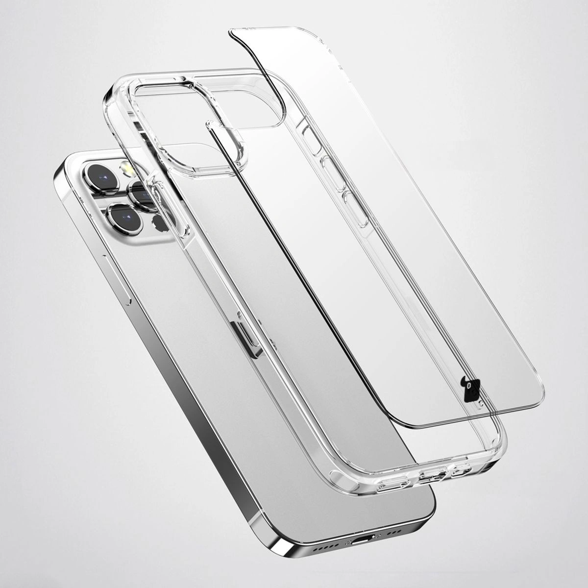 Kryt Bizon Case Halo for Apple iPhone 15 Pro Max transparent