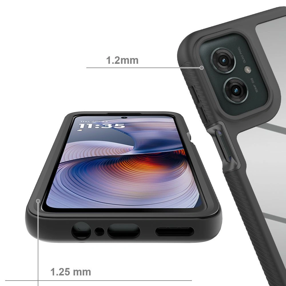 Kryt Tech-Protect Defense Motorola Moto G15 / G15 Power / G05 / E15 Black