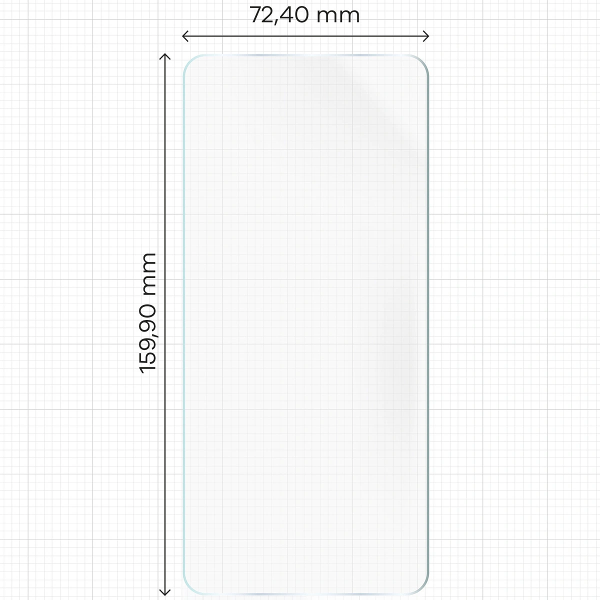 Ochranné sklo Bizon Glass Hydrogel Front Asus Zenfone 12 Ultra [2 PACK]