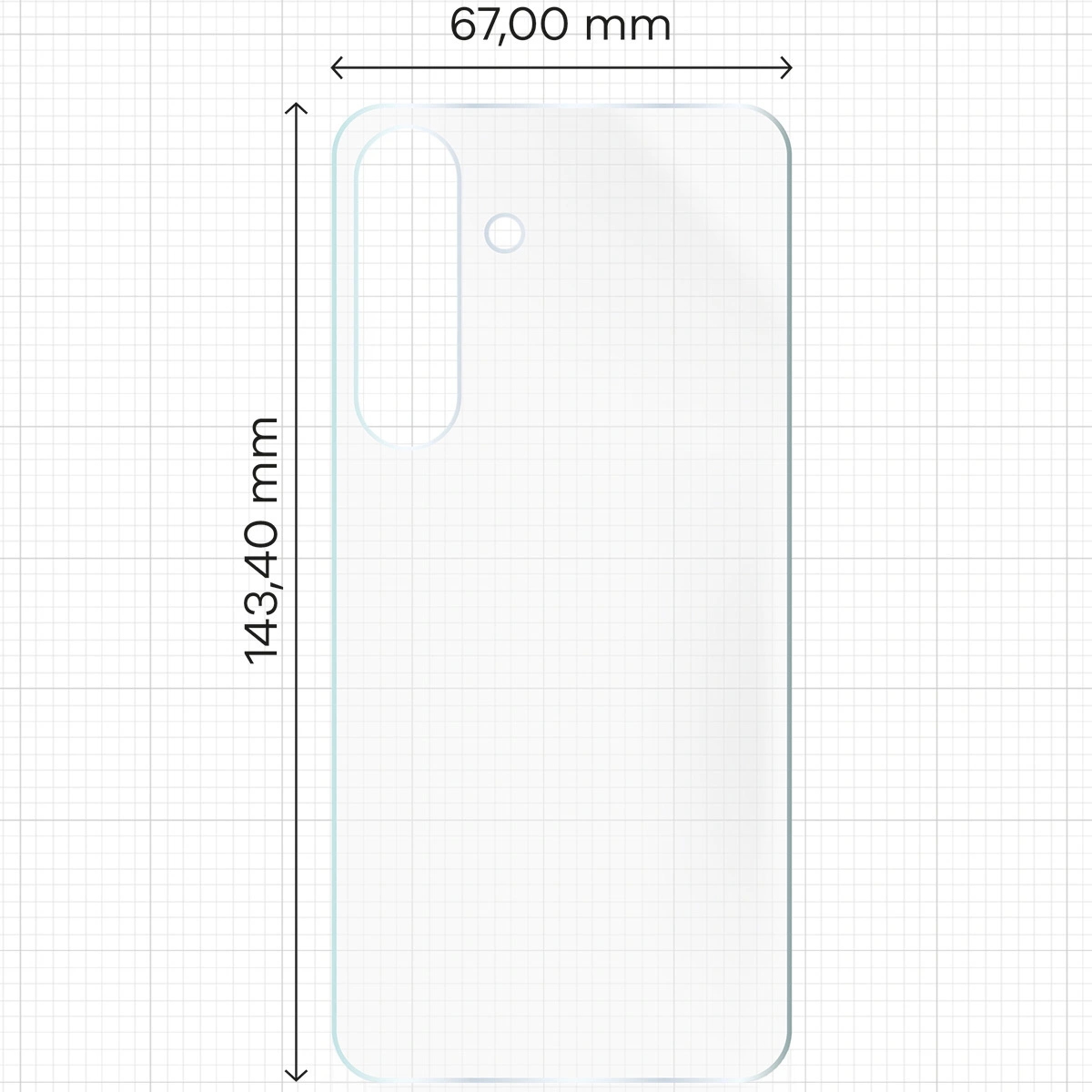 Ochranné sklo Bizon Glass Hydrogel Back Film Samsung Galaxy S25 [2 PACK]
