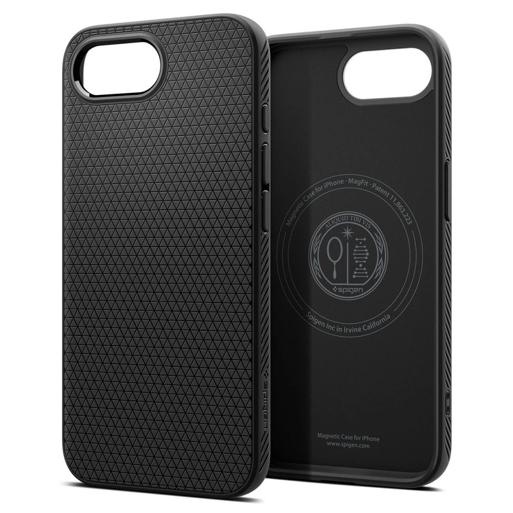 Kryt Spigen Liquid Air Mag MagSafe Apple iPhone 17e / 16e Matte Black