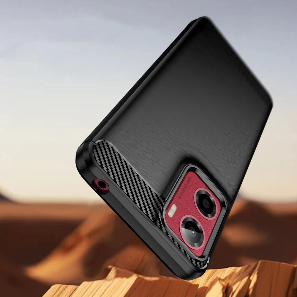 Kryt Tech-Protect TPUCarbon Motorola Moto G05 / E15 Black