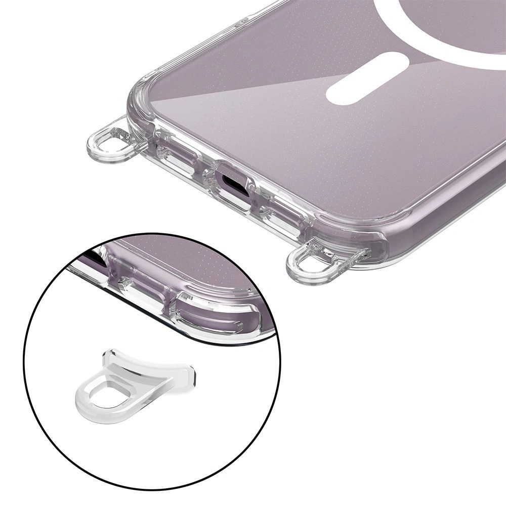 Kryt Tech-Protect Flexair Chain MagSafe Apple iPhone 17e / 16e Black & Taupe