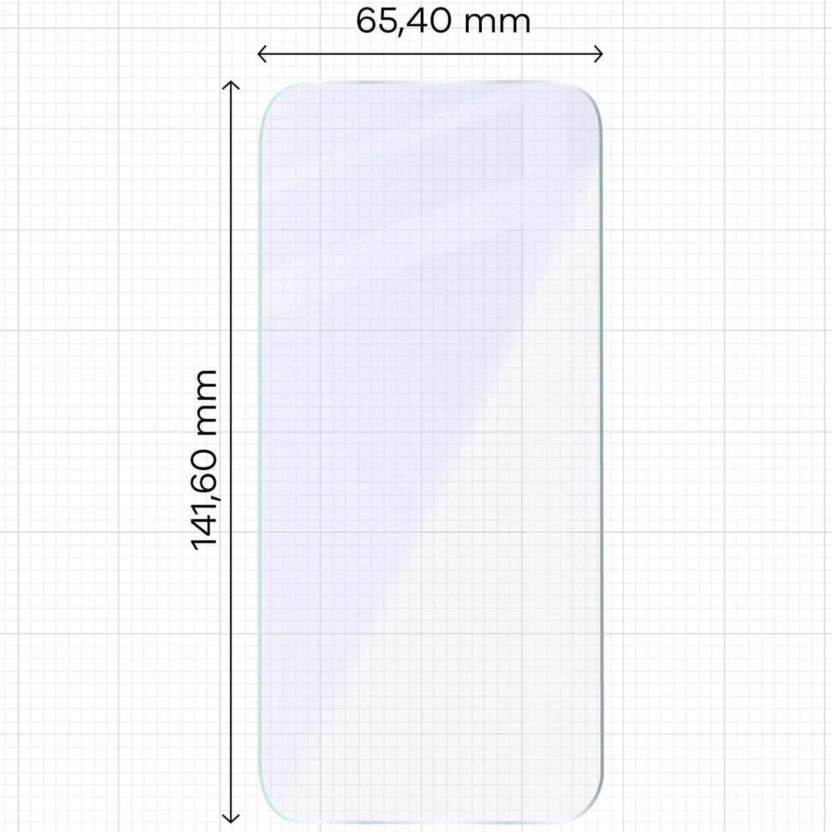Ochranné sklo Bizon Glass Mule Flexible hybrid glass Hybrid Glass Apple iPhone 15 Pro