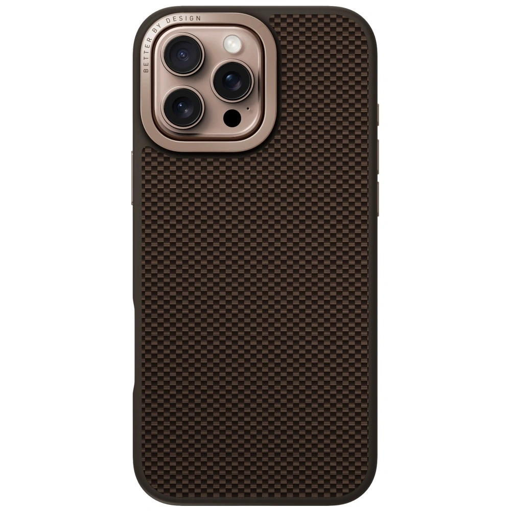 Kryt UNIQ Keva Max Apple iPhone 16 Pro Max Magclick Charging Camera Stand brown