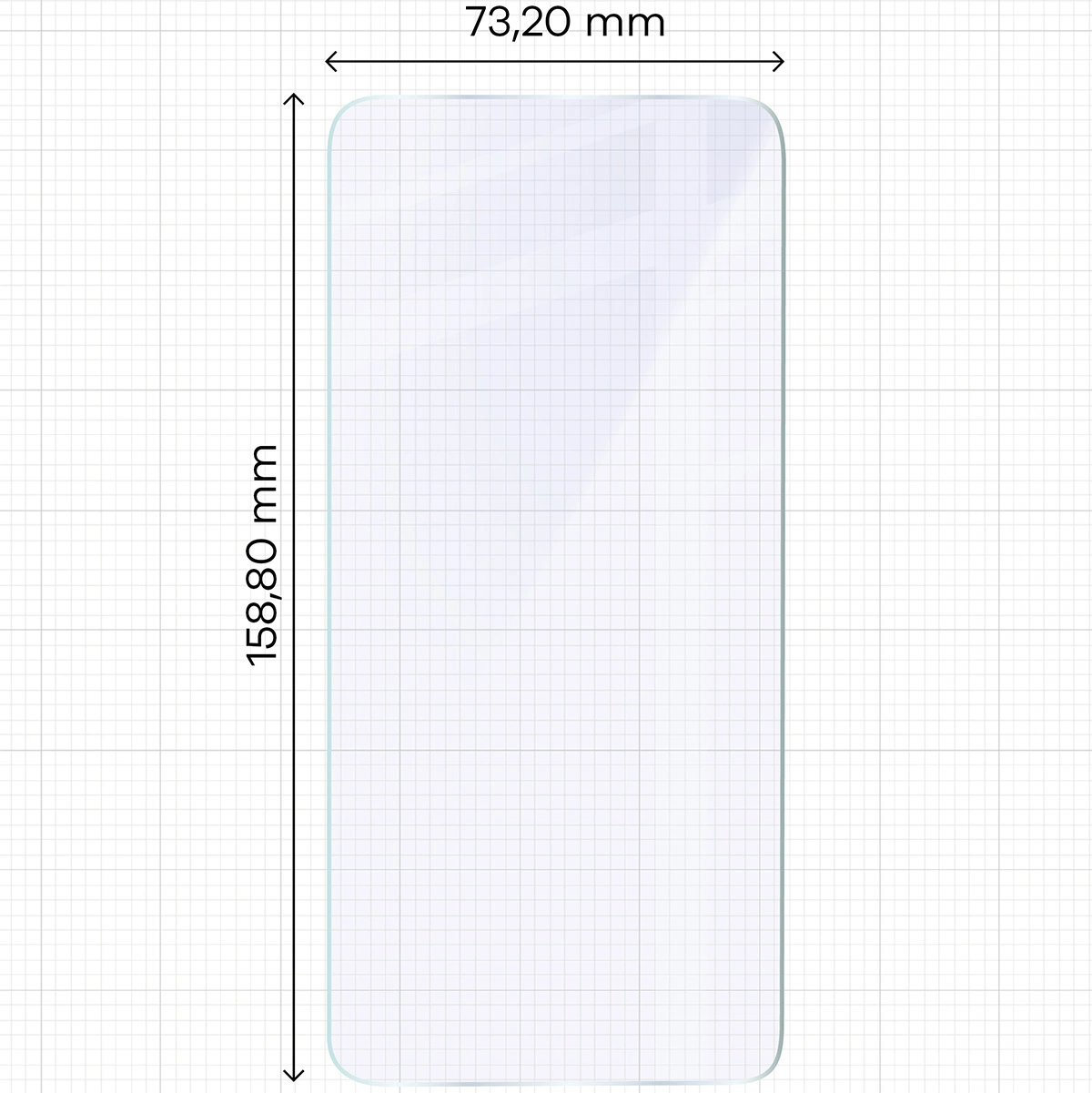 Ochranné sklo Bizon Glass Mule Flexible hybrid glass Samsung Galaxy A56 5G