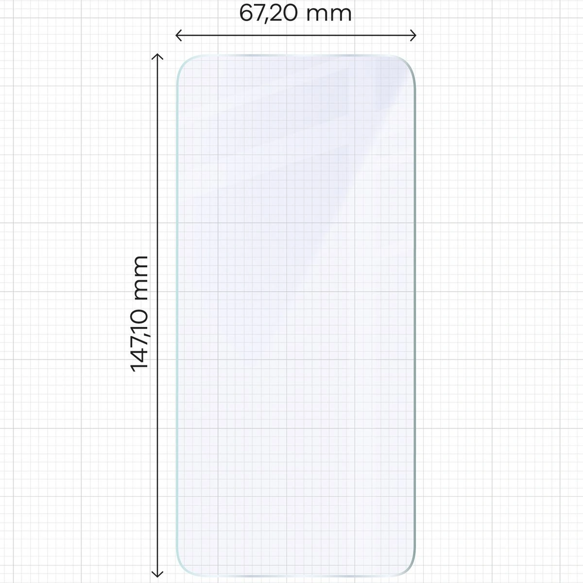 Ochranné sklo Bizon Glass Mule Flexible hybrid glass Xiaomi 15