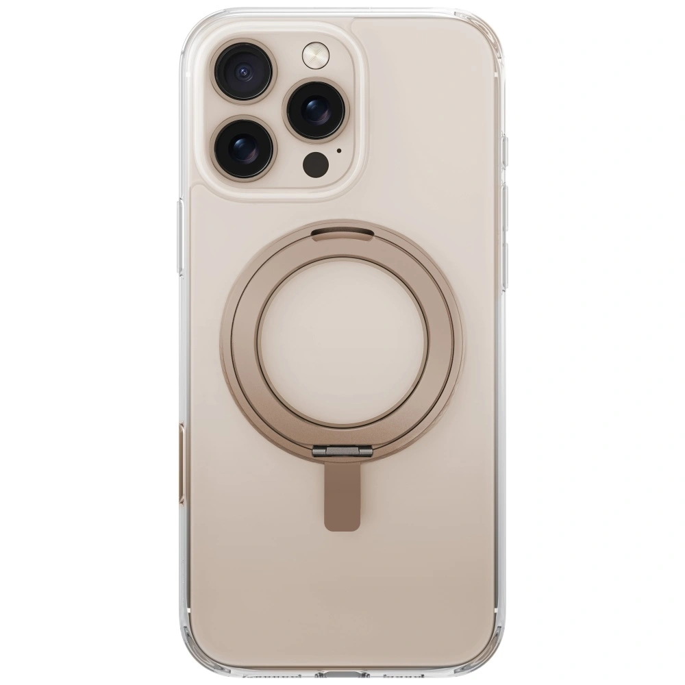 Kryt UNIQ Swivix Apple iPhone 16 Pro 360 Rotating Kickstand gold
