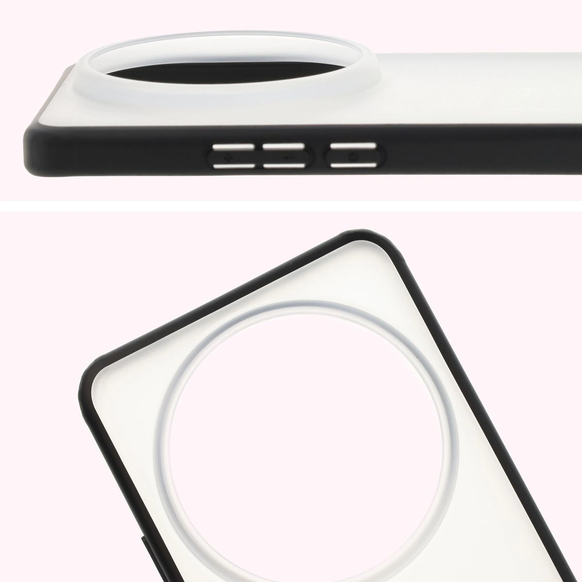 Kryt Bizon Case Angelo Xiaomi 15 Ultra smoky with a black frame