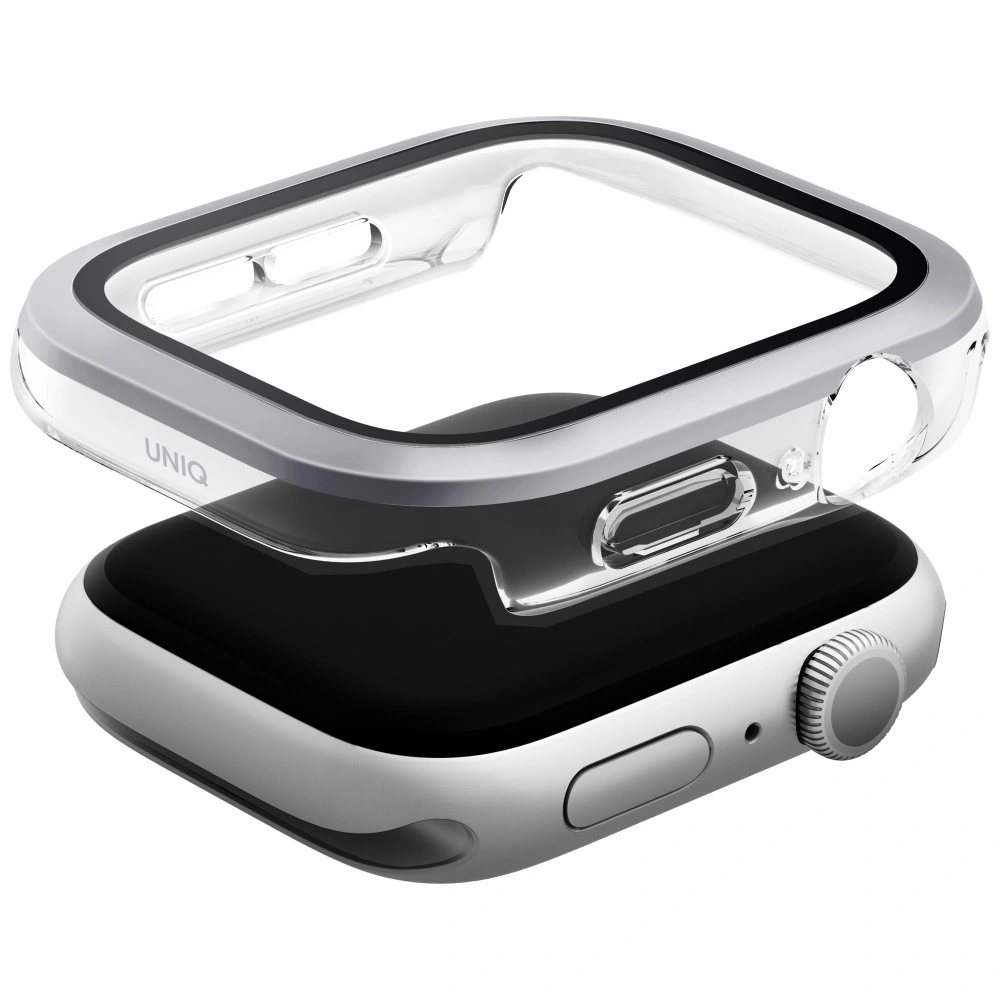 UNIQ Voute Apple Watch Series 10 46mm with glass silver