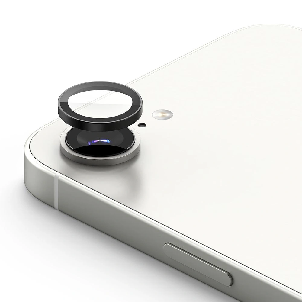 Kryt Ringke Camera Frame Protector Apple iPhone 17e / 16e Black [2 PACK]