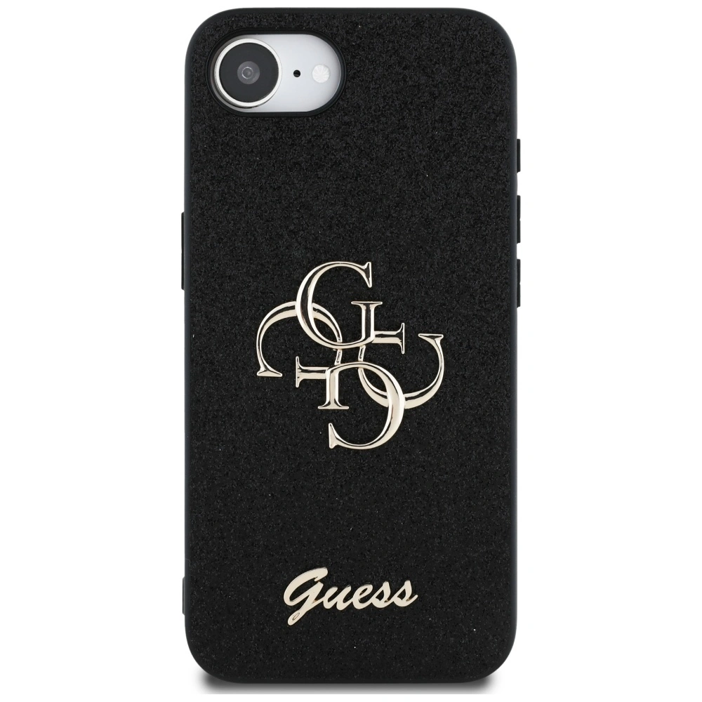 Kryt Guess Fixed Glitter Big 4G Apple iPhone 17e / 16e black
