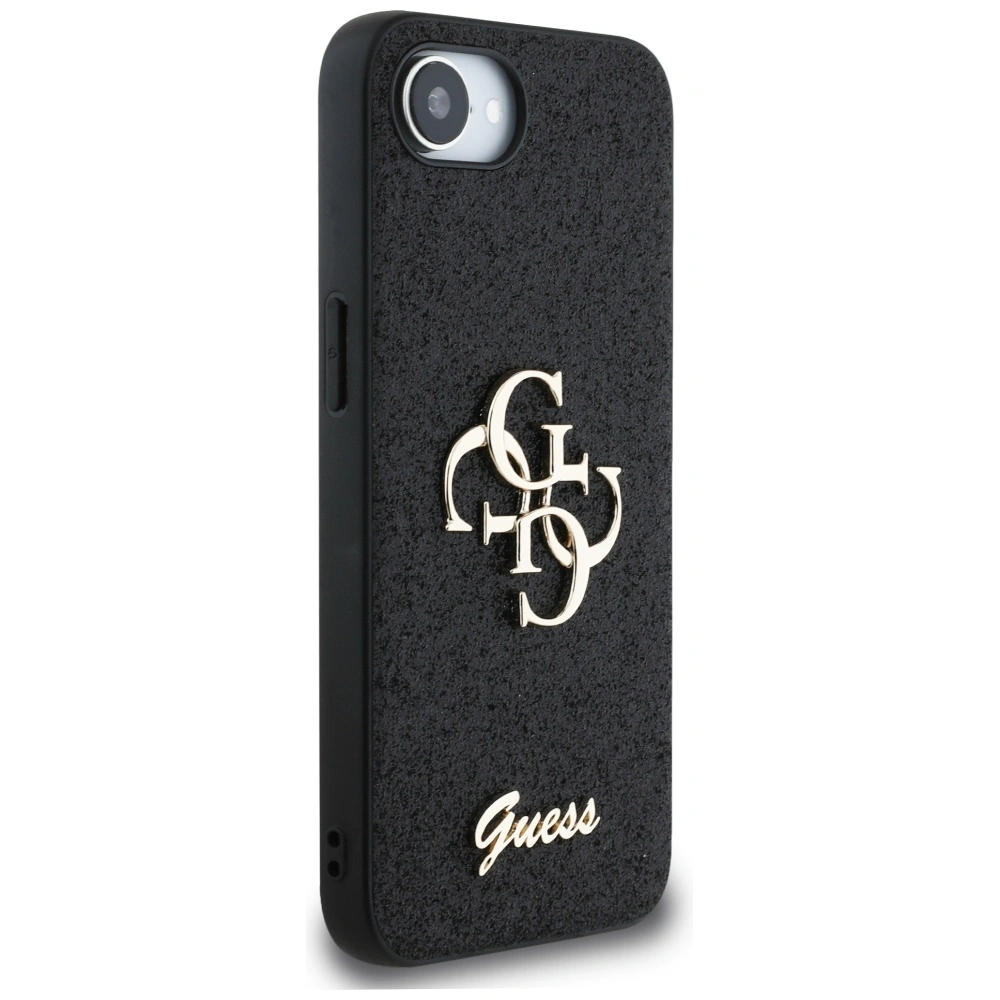 Kryt Guess Fixed Glitter Big 4G Apple iPhone 17e / 16e black