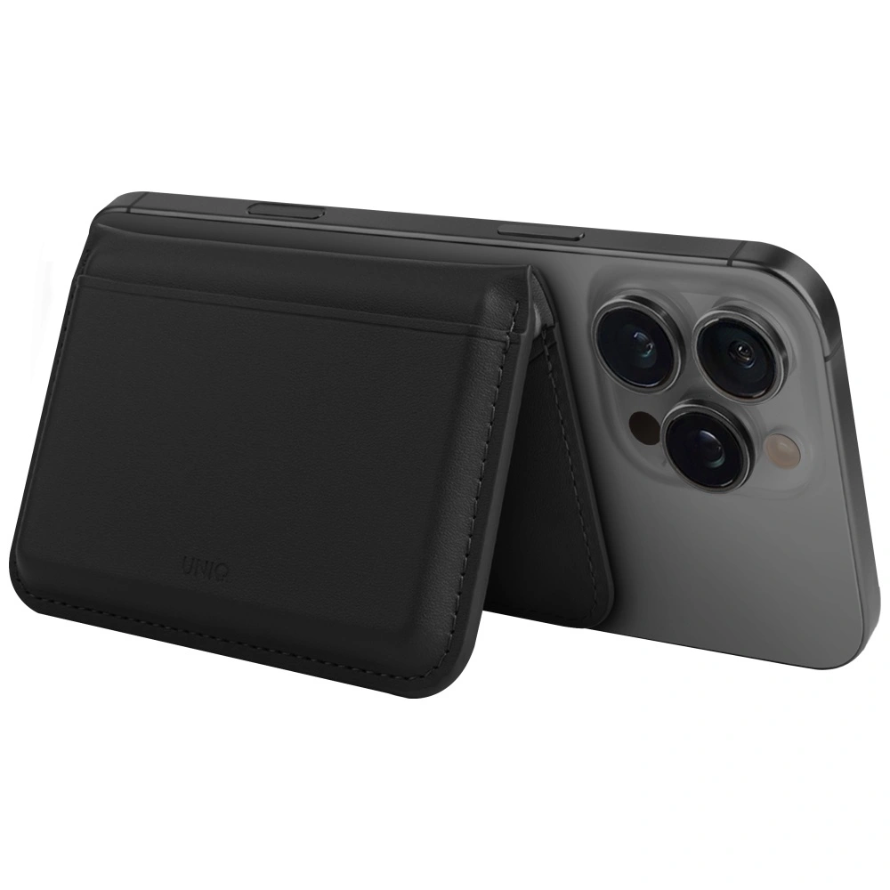 Knížkové pouzdro UNIQ Lyden DS magnetic RFID wallet phone stand black