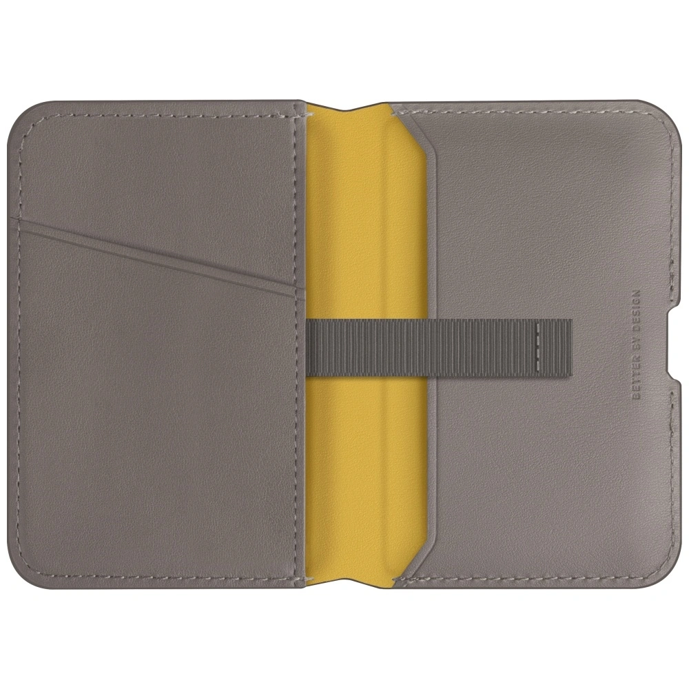 Kryt UNIQ Lyden DS magnetic RFID wallet phone stand grey