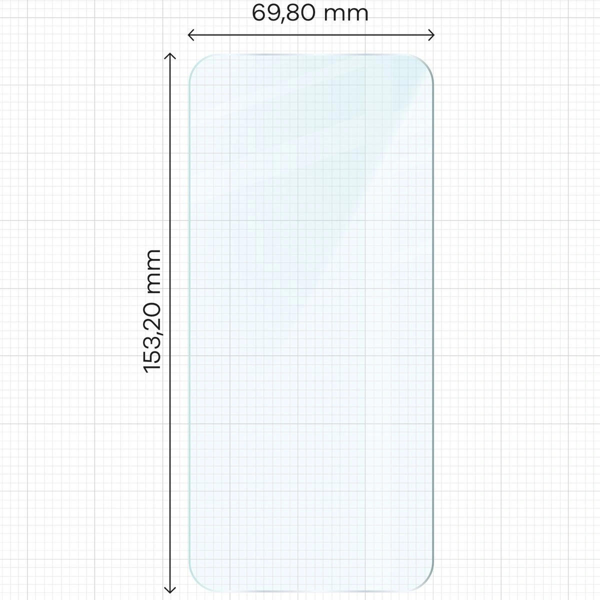 Ochranné sklo Bizon Glass Clear 2 Oppo Reno13
