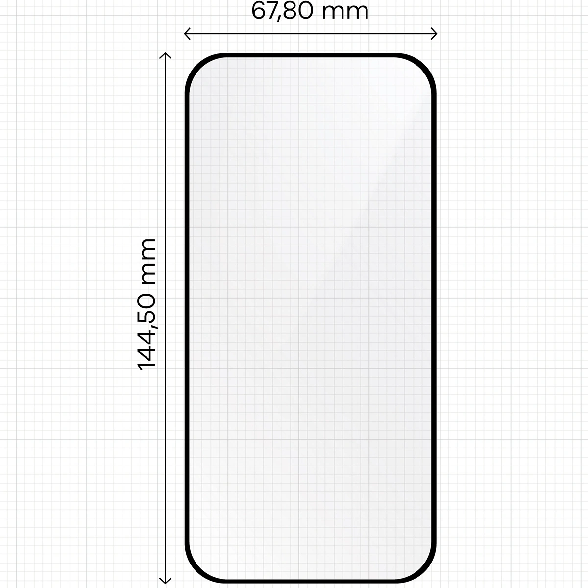 Ochranné sklo Bizon Glass Aplikator Apple iPhone 15 [2 PACK]