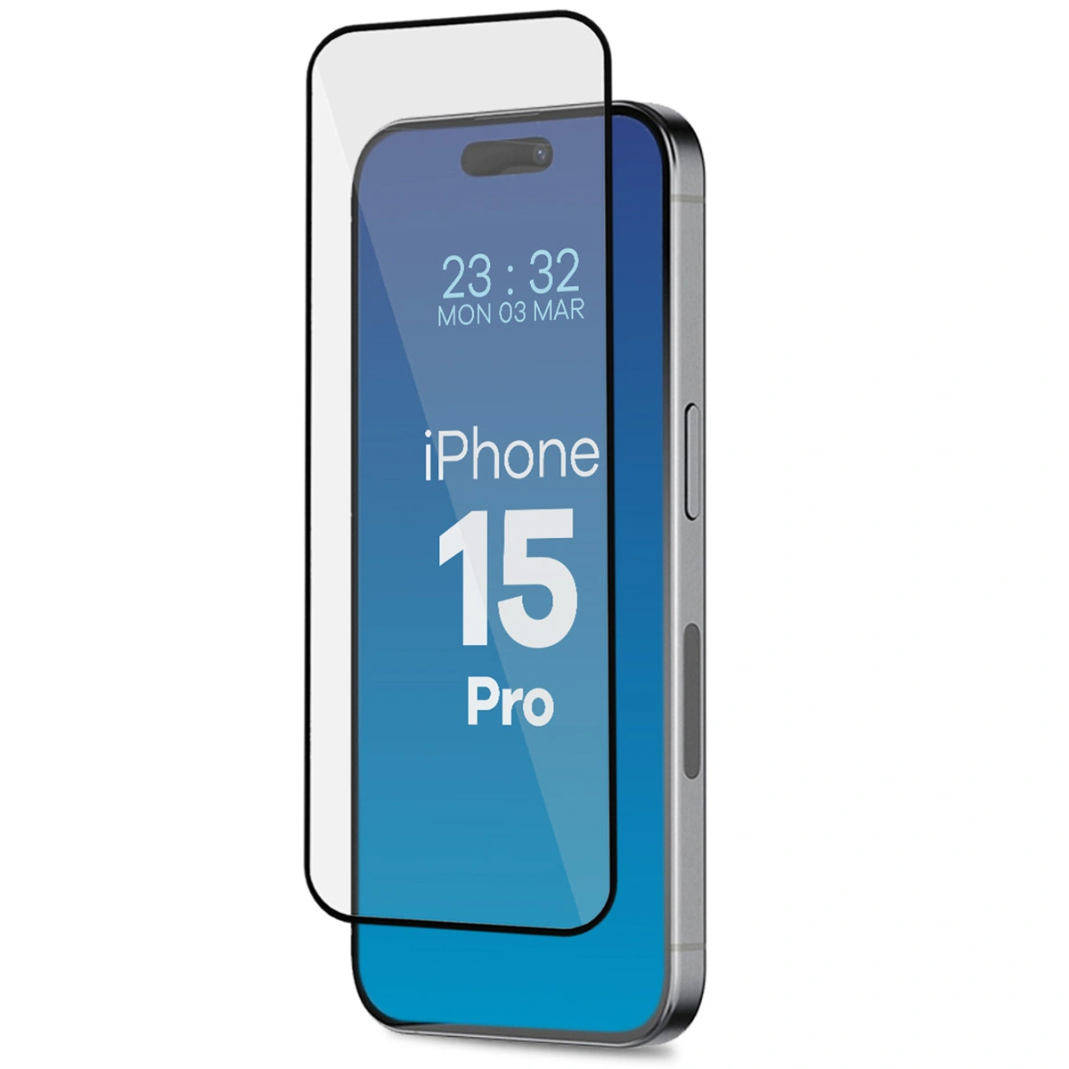 Ochranné sklo Bizon Glass Aplikator Apple iPhone 15 Pro [2 PACK]