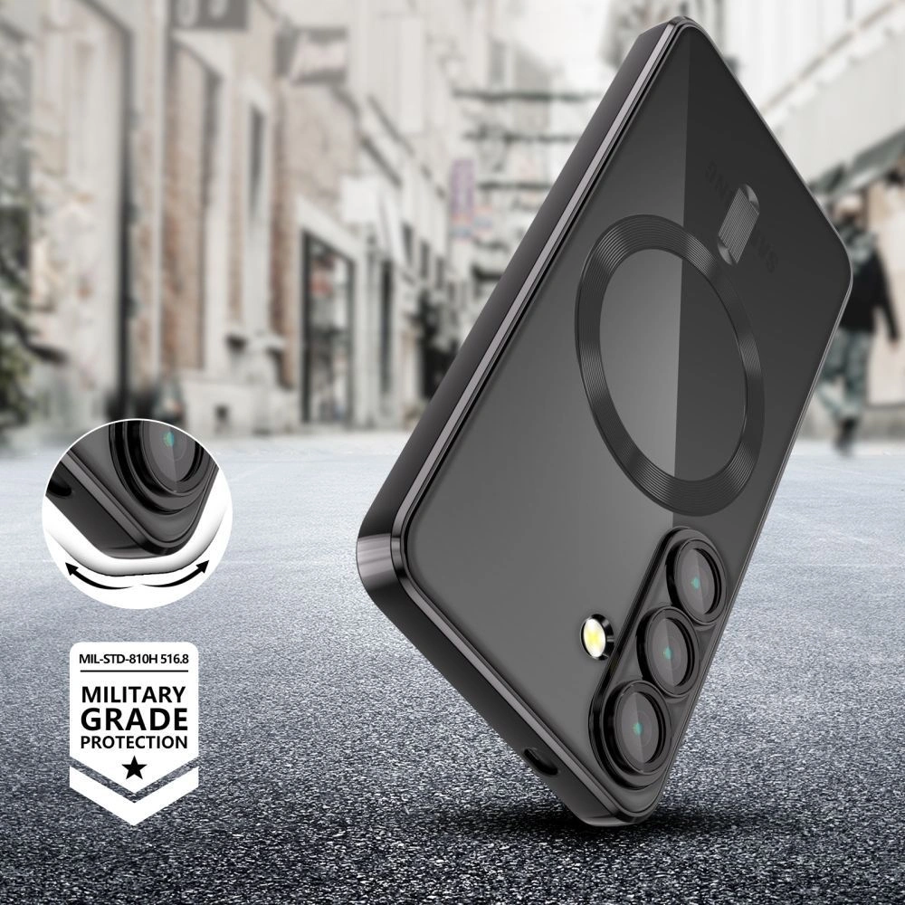 Kryt Tech-Protect Magflex MagSafe Samsung Galaxy A56 5G Shiny Black