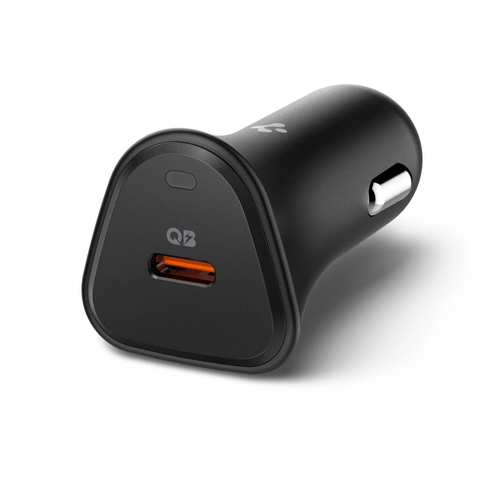 Kryt Spigen Essential EV301 1-port USB-C Car Charger 30W Black