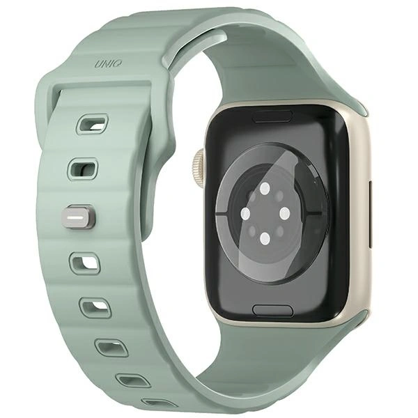 UNIQ Stride Apple Watch Series1/2/3/4/5/6/7/8/9/SE/SE2 38/40/41mm FKM Rubber Strap iceplant green