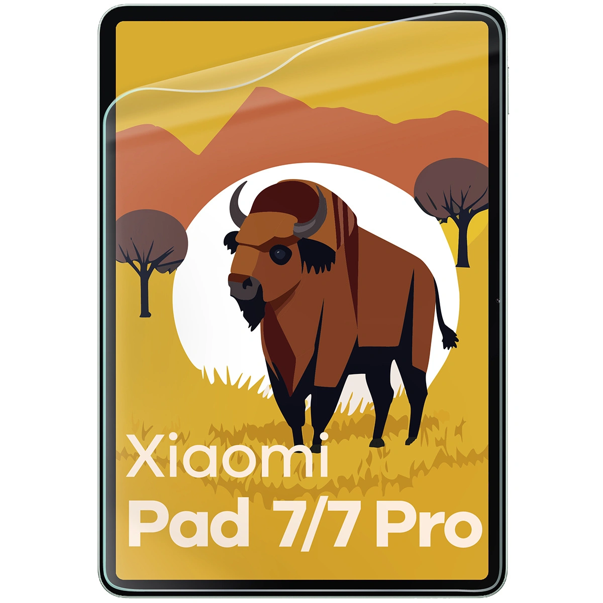 Kryt Bizon Film Papyrus Paper Imitation Film for Xiaomi Pad 8 / 8 Pro / 7 / 7 Pro [2 PACK]