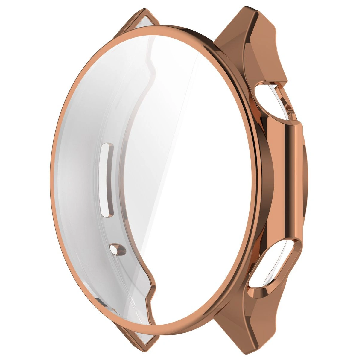 Kryt Bizon Case Watch Felipe with screen protector for OnePlus Watch 3 / Oppo Watch X2 rose gold
