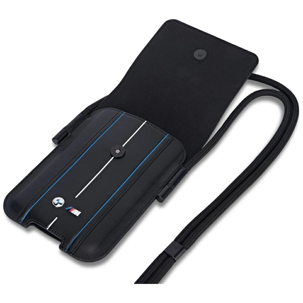 Kryt BMW Phone Pouch Blue Stripes black
