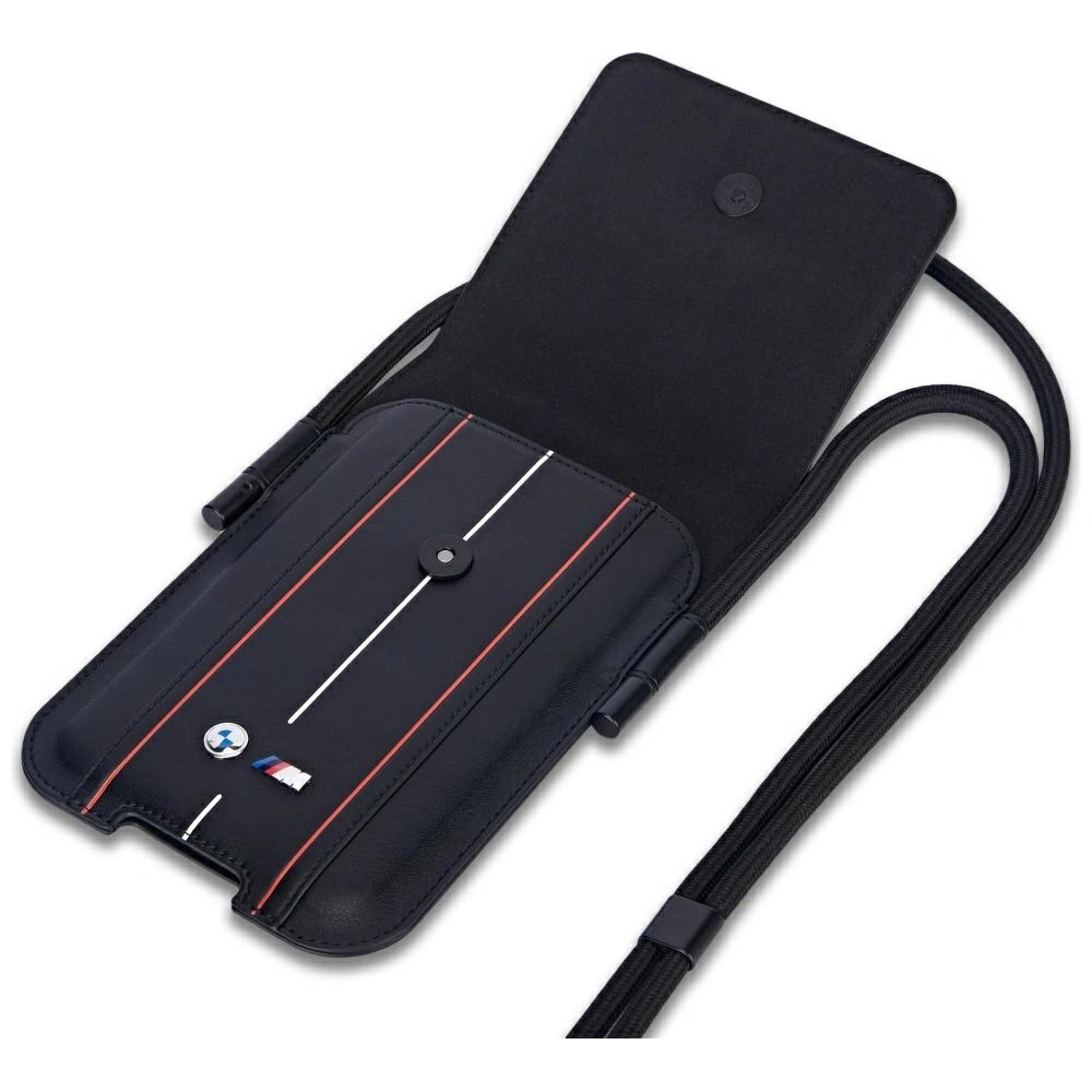 Kryt BMW Phone Pouch Red Stripes black
