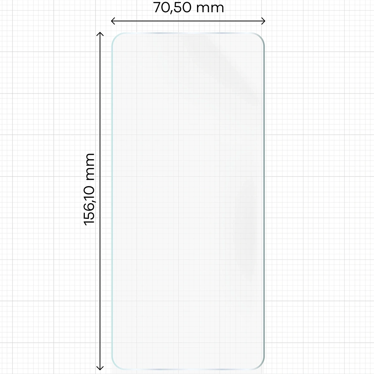 Ochranné sklo Bizon Glass Hydrogel Front Oppo Reno13 F [2 PACK]