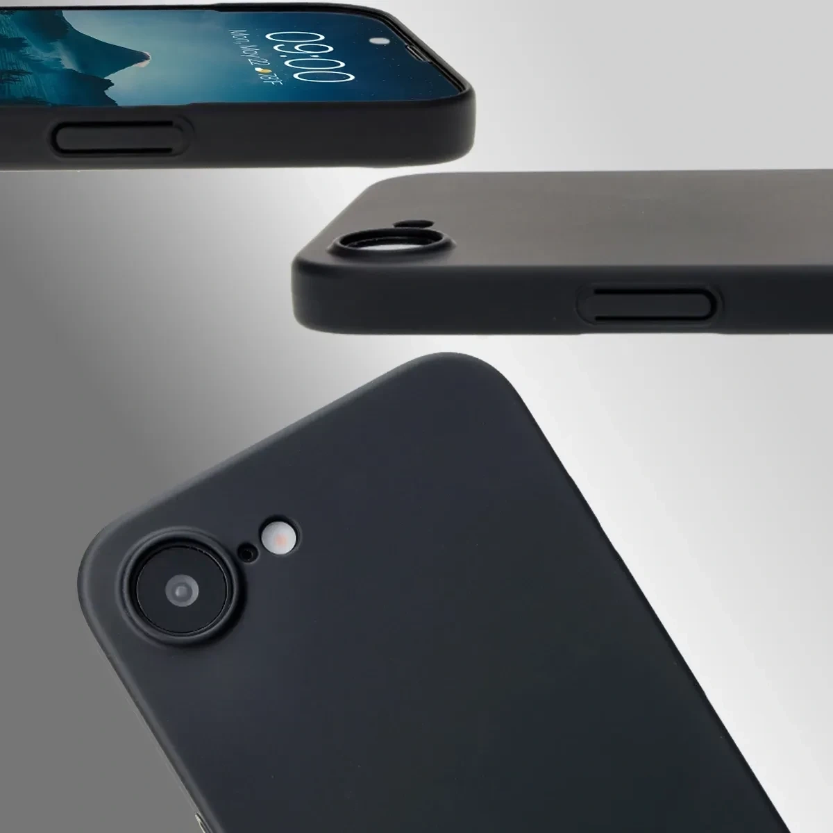 Kryt Bizon Case Lupka Apple iPhone 17e / 16e black