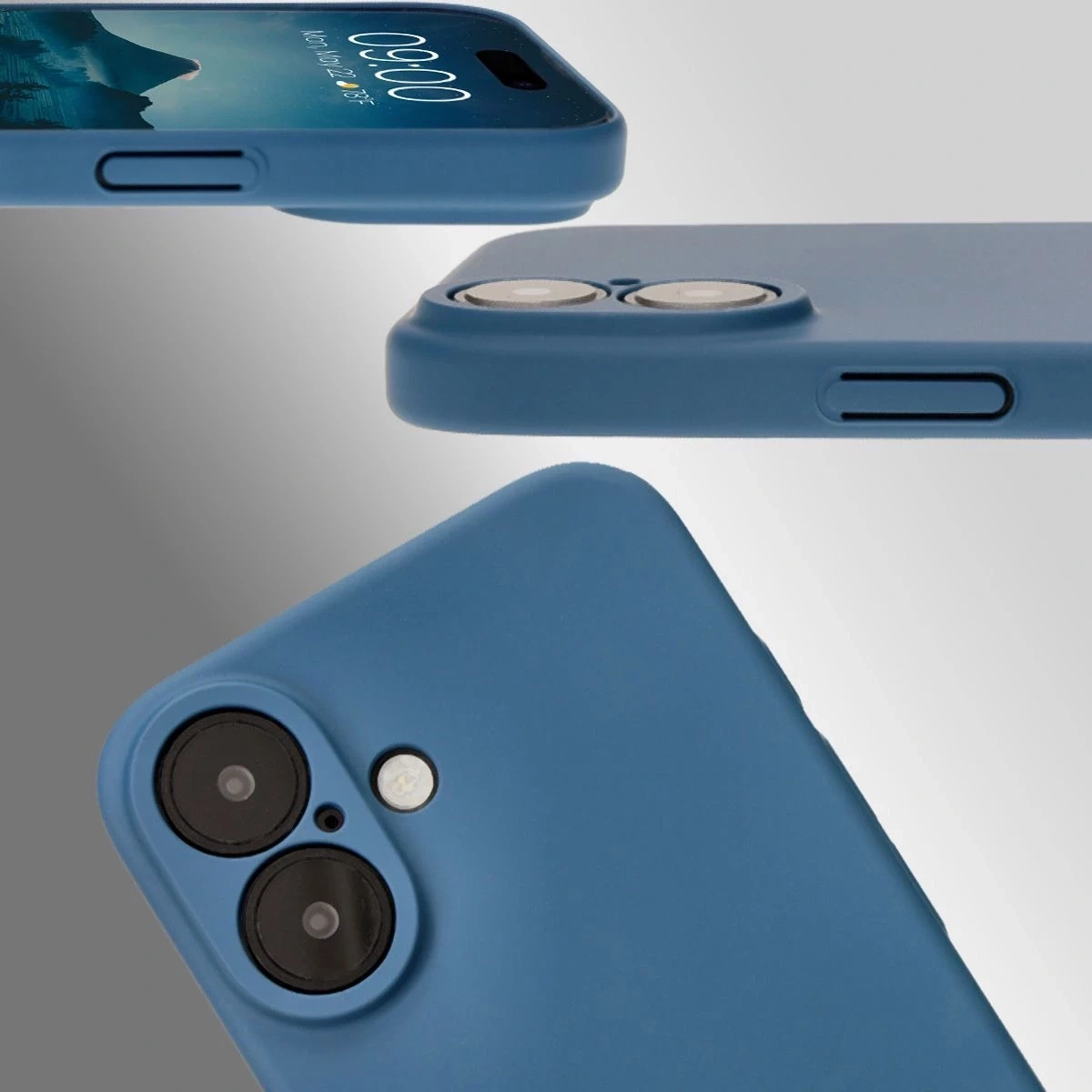 Kryt Bizon Case Lupka Apple iPhone 16 blue