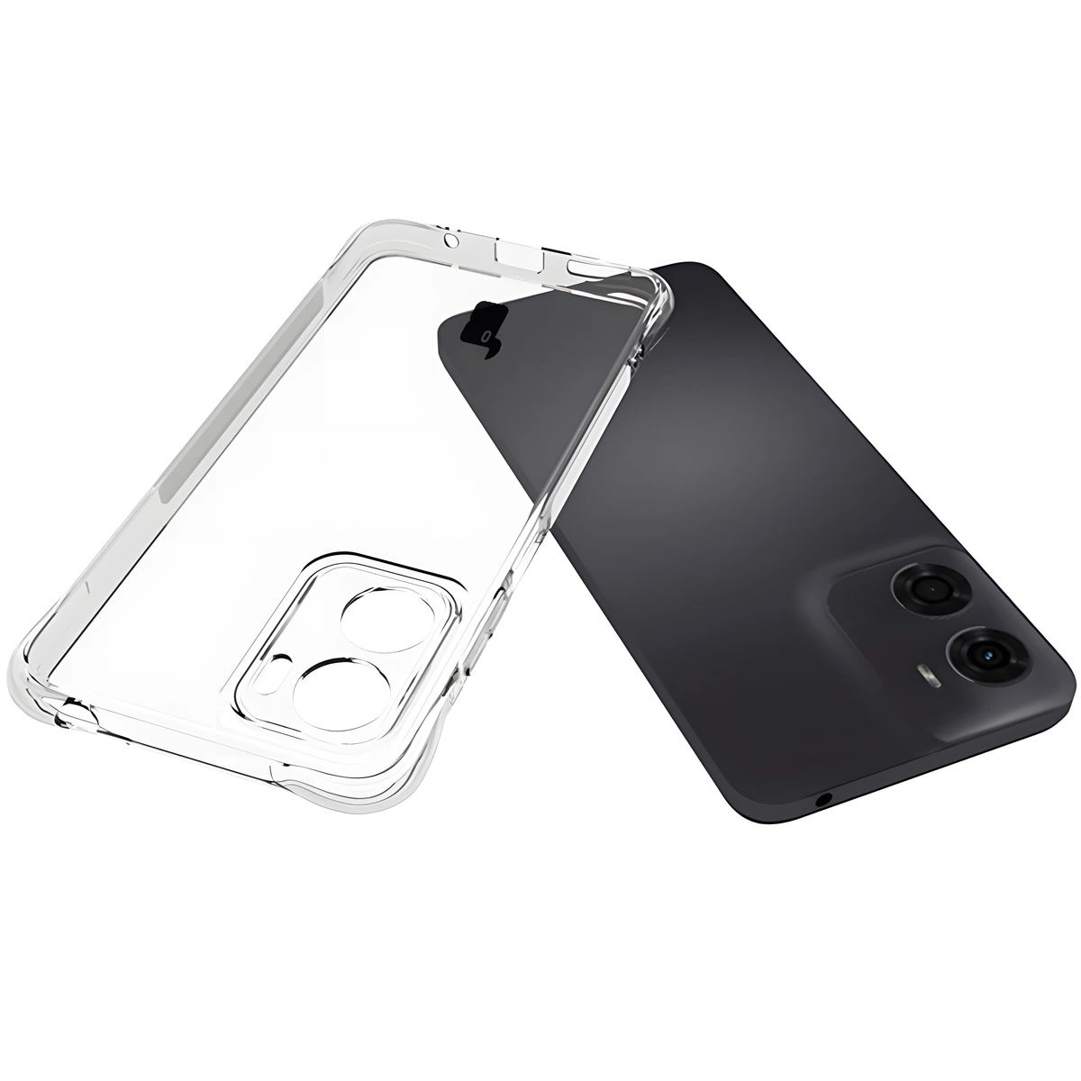 Kryt Bizon Case Salpa Motorola Moto E15 transparent