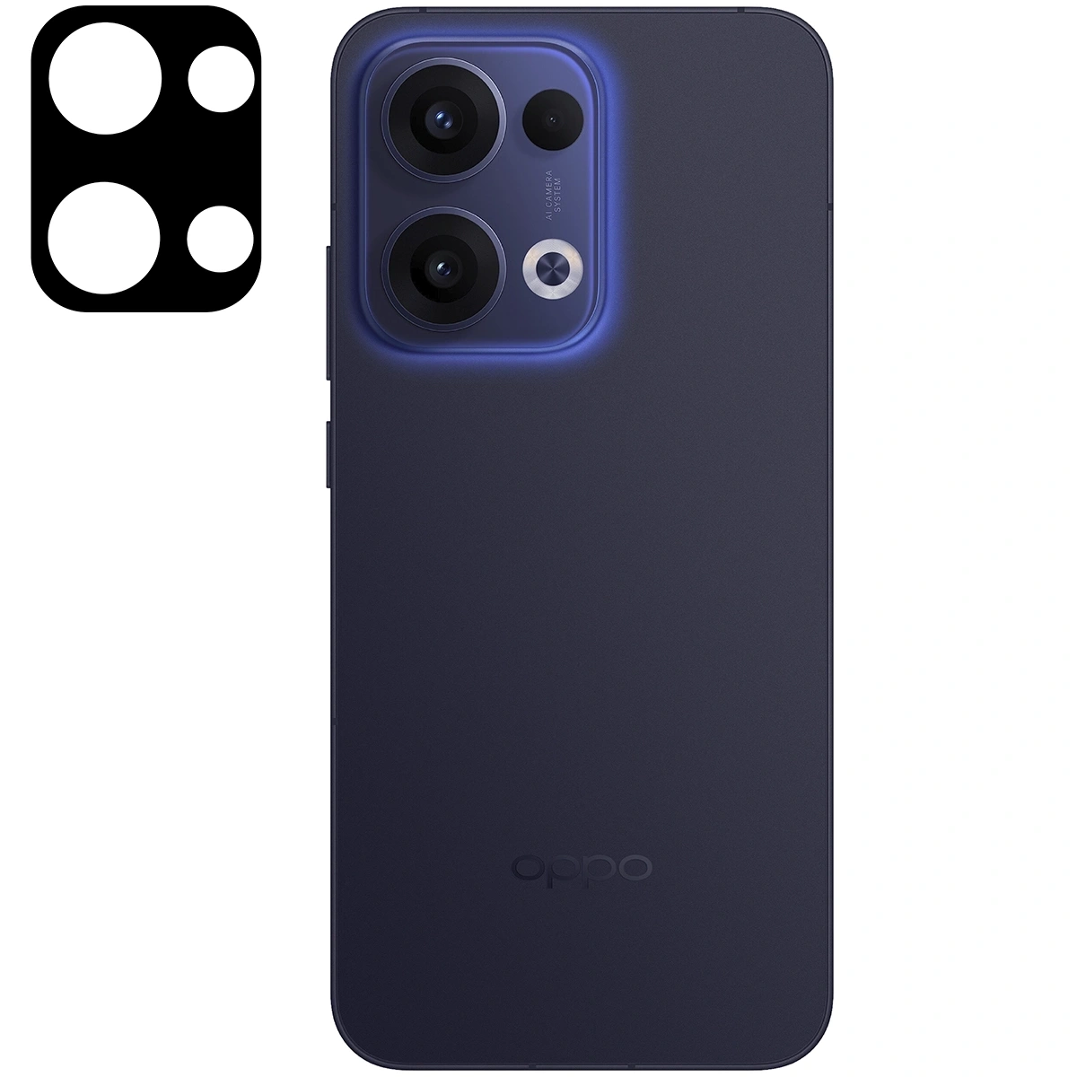 Ochranné sklo Bizon Glass Lens Oppo Reno13 [2 PACK]